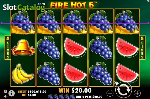 Скрин7. Fire Hot 5 слот