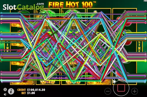 Скрин6. Fire Hot 100 слот