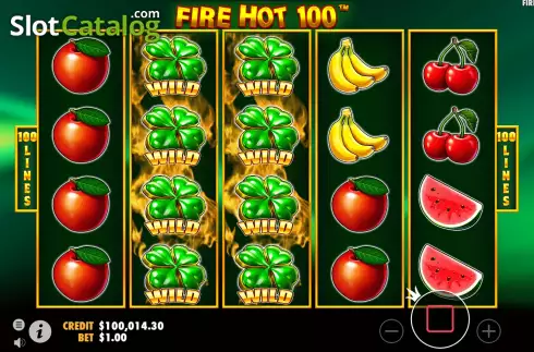 Скрин7. Fire Hot 100 слот