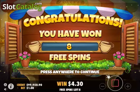 Скрин9. Coffee Wild (Pragmatic Play) слот