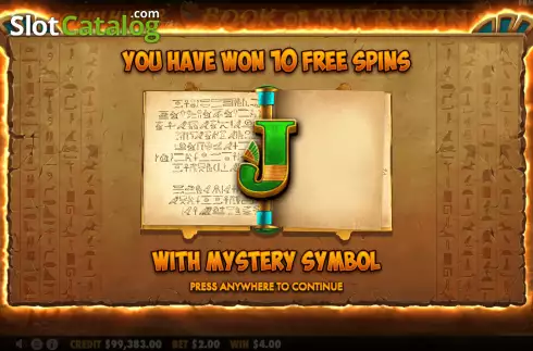 Скрин9. John Hunter and the Book of Tut Respin слот