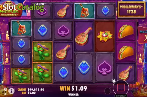Скрин6. Muertos Multiplier Megaways слот