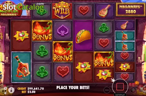 Скрин3. Muertos Multiplier Megaways слот