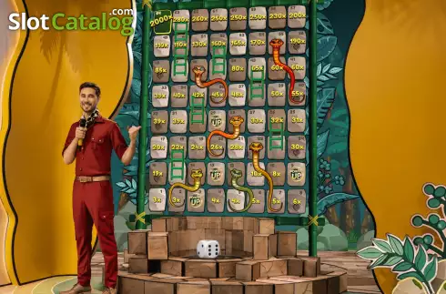 Скрин4. Live Snakes and Ladders слот