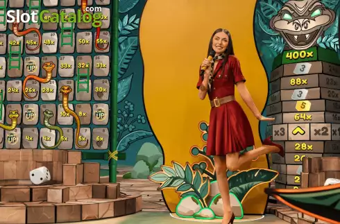 Скрин7. Live Snakes and Ladders слот