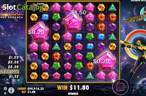 Скрин8. Wildman Super Bonanza слот