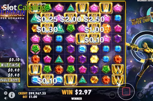 Скрин7. Wildman Super Bonanza слот