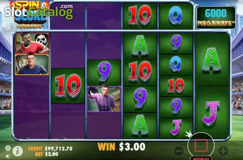 Скрин3. Spin and Score Megaways слот