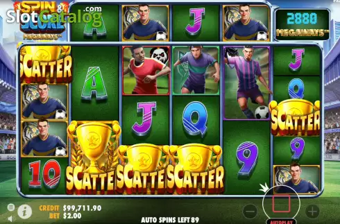 Скрин5. Spin and Score Megaways слот
