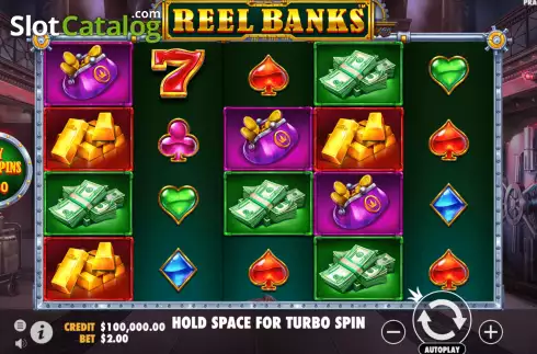Скрин2. Reel Banks слот