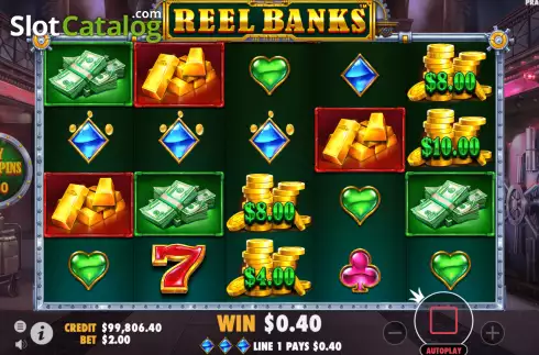 Скрин4. Reel Banks слот