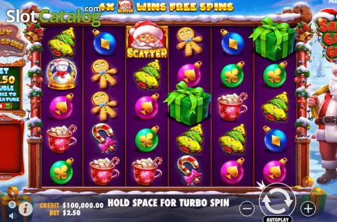 Скрин2. Santa's Great Gifts слот