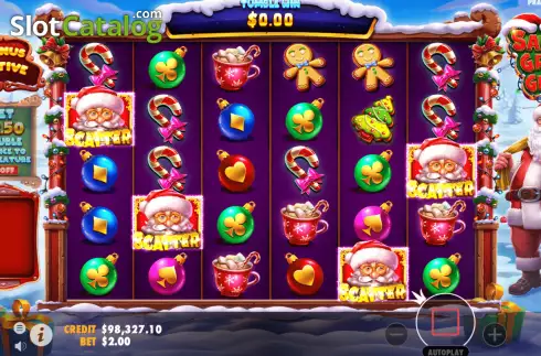 Скрин6. Santa's Great Gifts слот