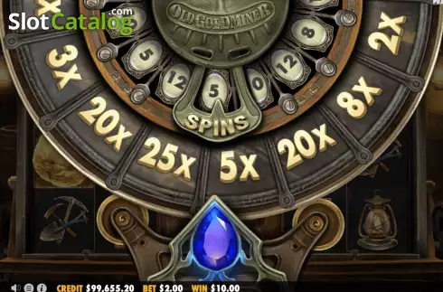 Скрин7. Old Gold Miner Megaways слот