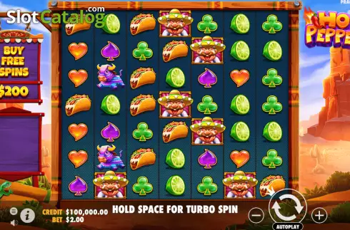 Скрин3. Hot Pepper (Pragmatic Play) слот
