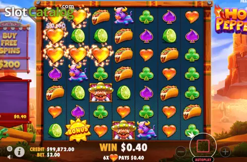 Скрин4. Hot Pepper (Pragmatic Play) слот