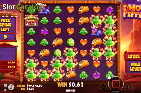 Скрин7. Hot Pepper (Pragmatic Play) слот