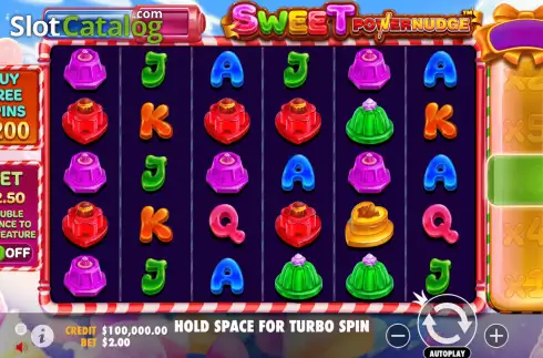 Скрин2. Sweet PowerNudge слот