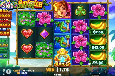 Скрин3. Wild Wild Bananas слот