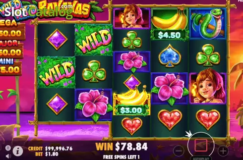 Скрин9. Wild Wild Bananas слот