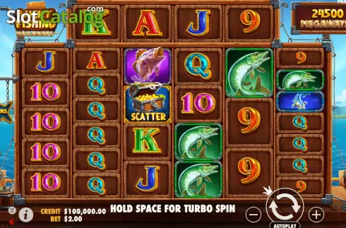 Скрин2. Lucky Fishing Megaways слот