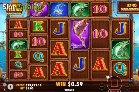 Скрин4. Lucky Fishing Megaways слот