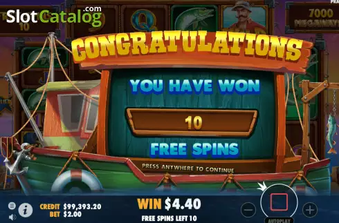 Скрин7. Lucky Fishing Megaways слот
