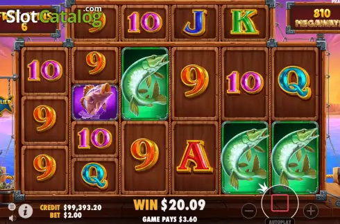 Скрин9. Lucky Fishing Megaways слот