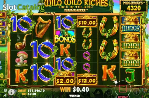 Скрин4. Wild Wild Riches Megaways слот