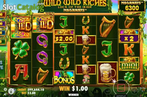 Скрин6. Wild Wild Riches Megaways слот