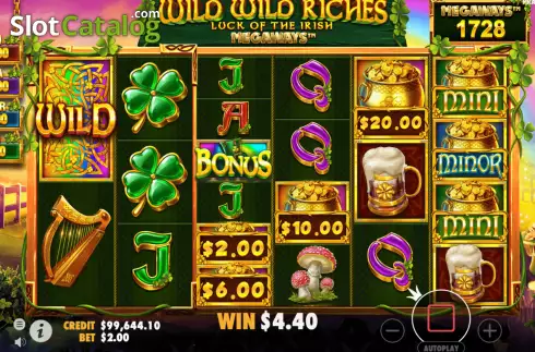 Скрин9. Wild Wild Riches Megaways слот