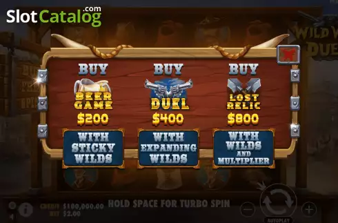 Скрин3. Wild West Duels слот