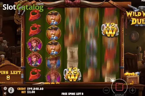 Скрин6. Wild West Duels слот