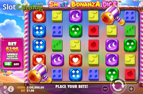 Скрин2. Sweet Bonanza Dice слот