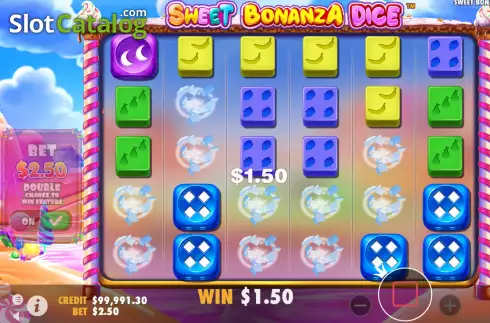Скрин5. Sweet Bonanza Dice слот