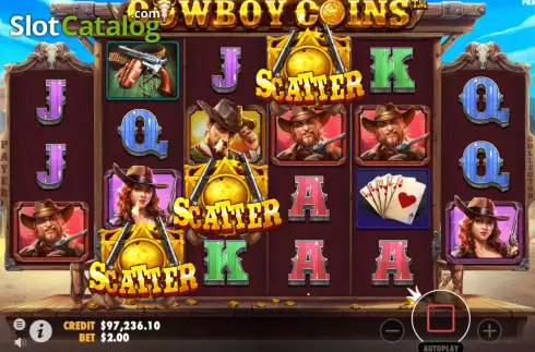 Скрин6. Cowboy Coins слот