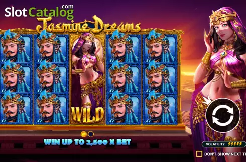 Скрин2. Jasmine Dreams слот