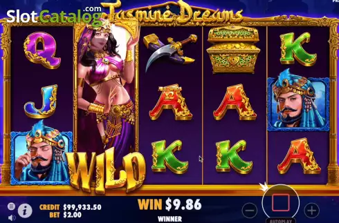 Скрин9. Jasmine Dreams слот