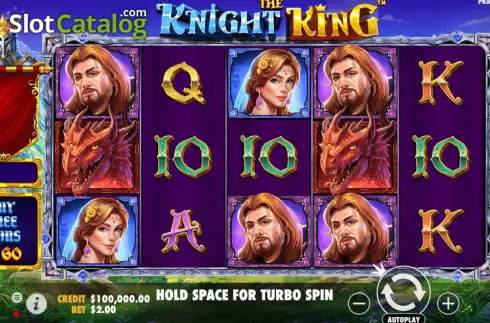 Скрин2. The Knight King слот