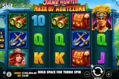 Скрин2. Jane Hunter and The Mask of Montezuma слот