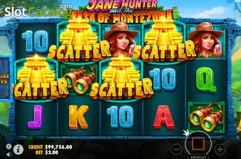 Скрин4. Jane Hunter and The Mask of Montezuma слот