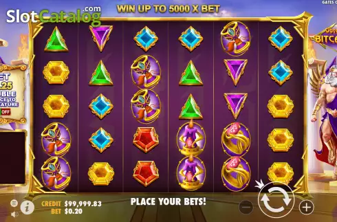 Скрин2. Gates of Bitcasino слот