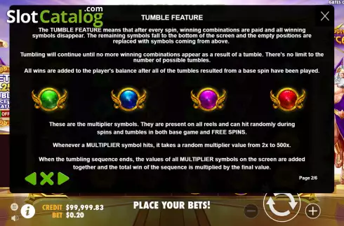 Скрин6. Gates of Bitcasino слот