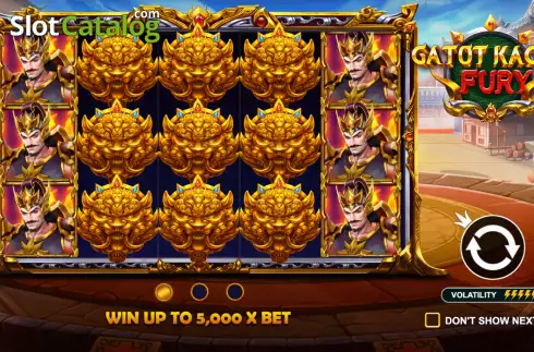 Скрин2. Gatot Kaca’s Fury слот