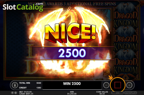 Скрин8. Dragon Kingdom (Pragmatic) слот
