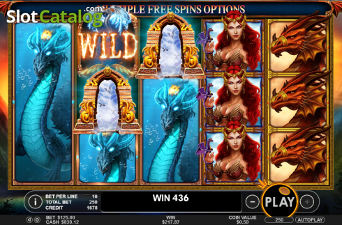 Скрин5. Dragon Kingdom (Pragmatic) слот
