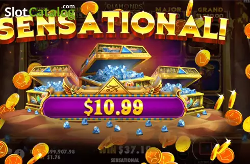 Скрин8. Diamonds Of Egypt слот