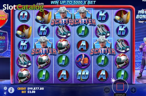 Скрин6. Hockey Bonanza слот