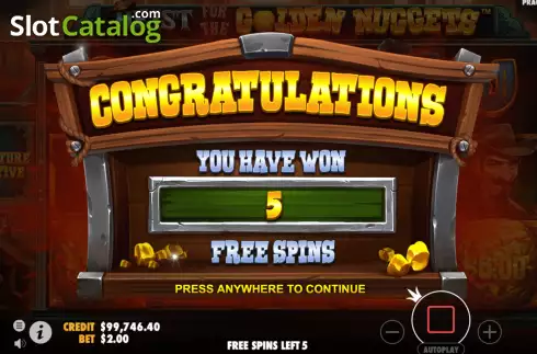 Скрин4. Heist for the Golden Nuggets слот