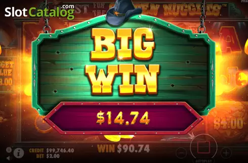 Скрин8. Heist for the Golden Nuggets слот